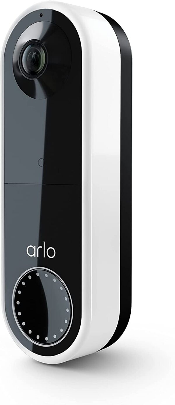 Arlo Essential Wireless Doorbell Camera - Also comes in white color