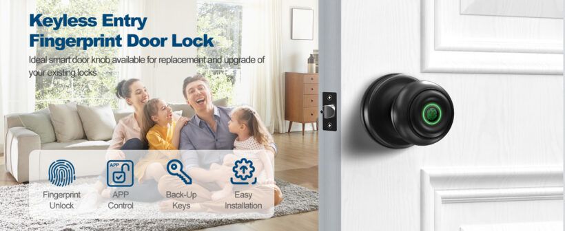 Geektale Smart Door Knob Spycamcentral