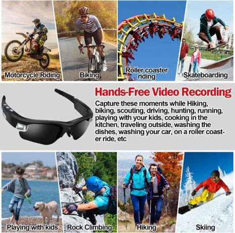 MingSung Hidden Sunglasses Camera - SpyCamCentral