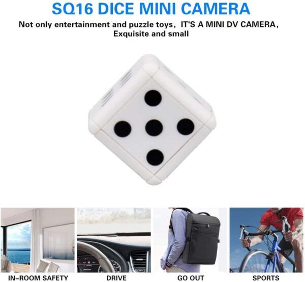 O-Nine Dice Mini Spy Camera - 05