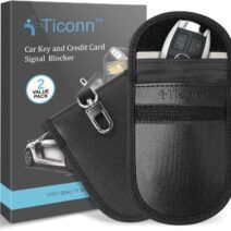 Ticonn Faraday Bag for Car Key Fob
