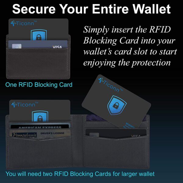 Ticonn RFID Blocking Cards - 04