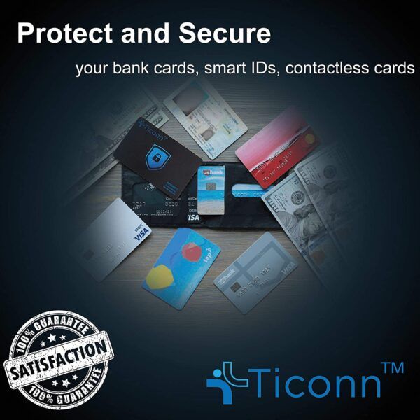 Ticonn RFID Blocking Cards - 07