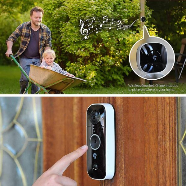 Toucan Wireless Doorbell Camera - 05