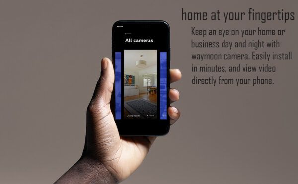 Waymoon Wifi Digital Clock Spy Camera - 10