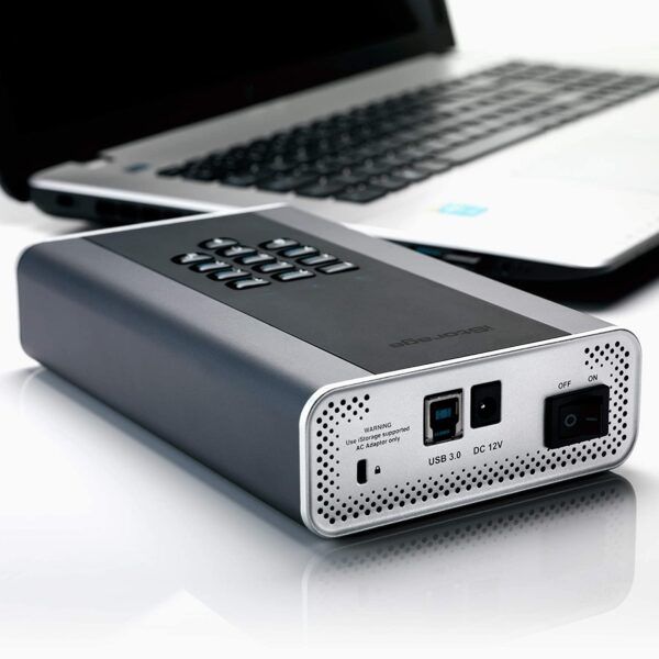 iStorage Secure Encrypted Portable Hard Drive - 02