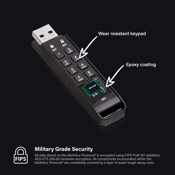 iStorage Secure Password Protected USB Flash Drive - 02