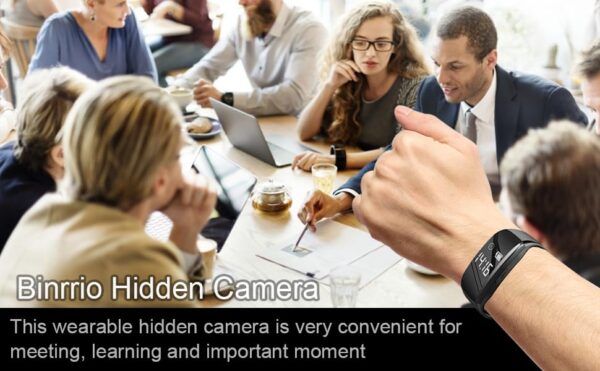 Binrrio Wristwatch Hidden Camera 09