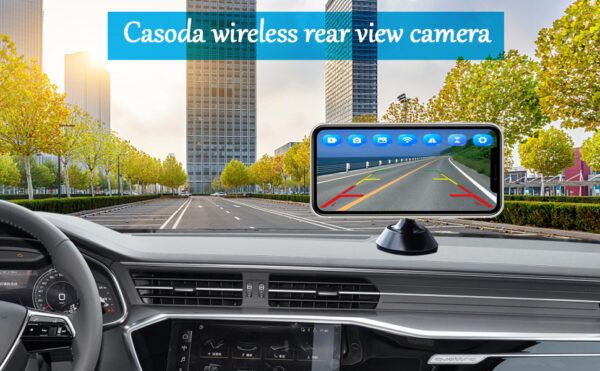 Casoda WiFi License Plate Backup Camera 08