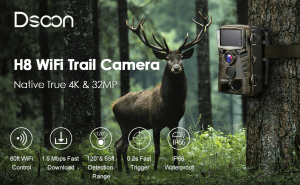 Dsoon WiFi Trail Camera 10