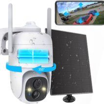 Escanu Wireless Solar Powered Security Camera