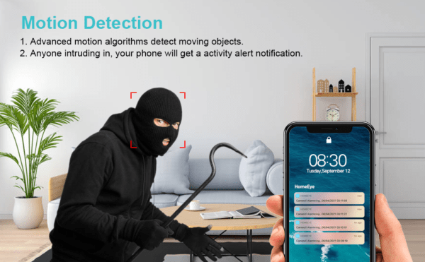 GooSpy WiFi Alarm Clock Spy Camera 08