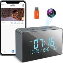 Jowows Hidden Camera Clock