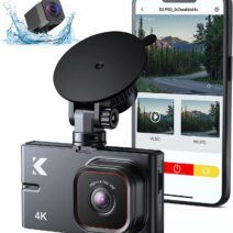 Kingslim Dual Front and Back WiFi Dash Cam
