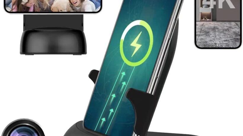 Miuyogern Wireless Phone Charger Hidden Camera