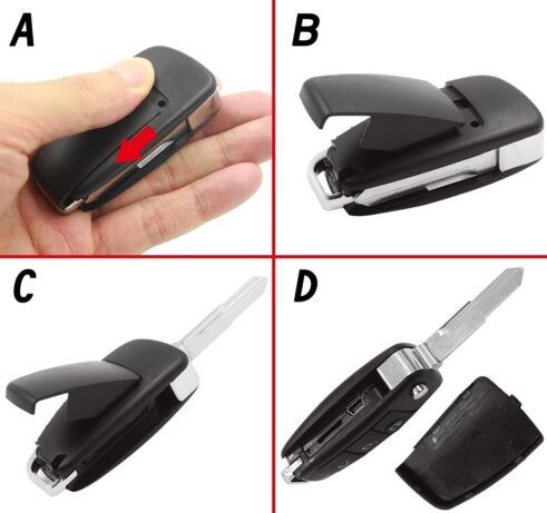 Mom Faves Car Key Hidden Camera - SpyCamCentral