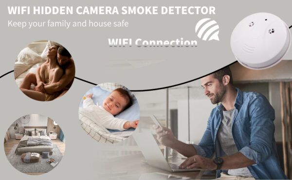 Musoumars Smoke Detector WiFi Hidden Camera 08