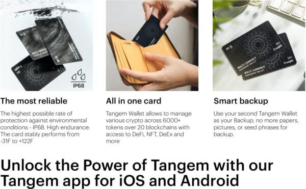 Tangem Secure Cold Storage Crypto Wallet 11