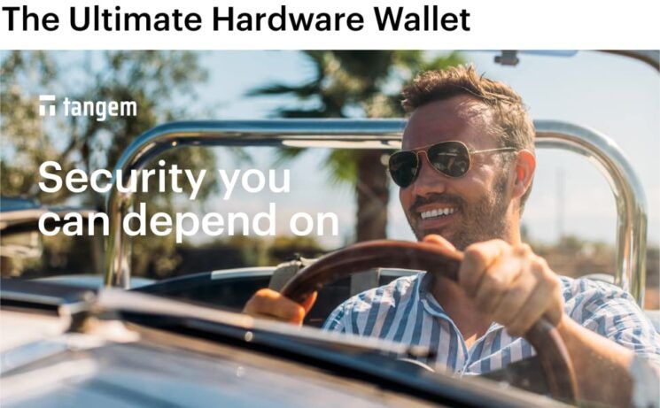 Tangem Secure Cold Storage Crypto Wallet - SpyCamCentral