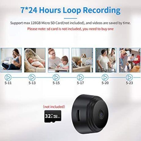 Union WiFi Mini Spy Nanny Cam - SpyCamCentral